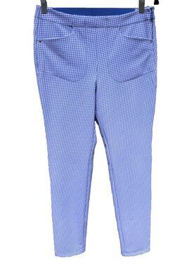 Ralph Lauren RLX Stretch Dobby Golf Pants Womens Size 8 8P Blue Pink  Print